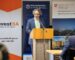 Investment Lead in the Private Office of the President, Dr Anthony Costa speaking during the Johannesburg Construction Permits celebration that took place in Pretoria today.